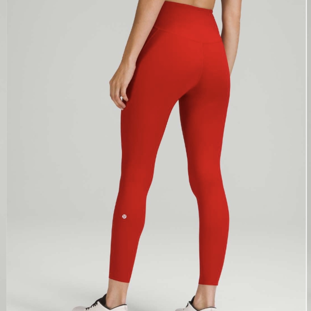 Lululemon Base Pace High-Rise Tight 25" Dark Red